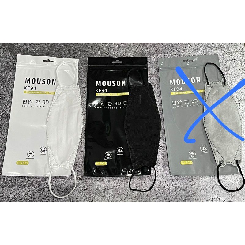 Masker kf94 mouson klip isi 10