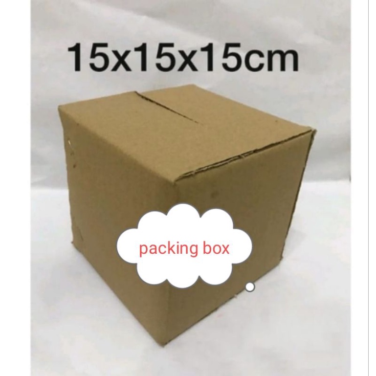

karton/dus uk.15x15x15cm.single wall.dus baru luar dalem polos