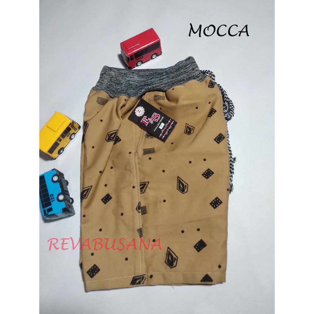 Celana Anak Motif Celpen Pendek Model Kolor Rip Casual Distro