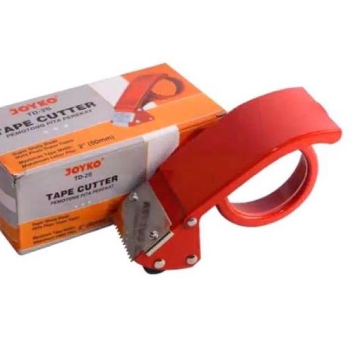 

Berkualitas Alat Potong Lakban 2inchi 50mm / Dispenser Lakban / Tape Cutter Model Besi Joyko TD-2S ,,