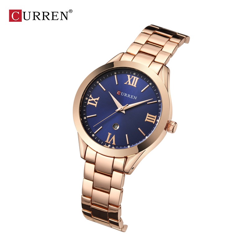 CURREN 9007 Jam Tangan Wanita Analog Stainless Steel WK-SBY