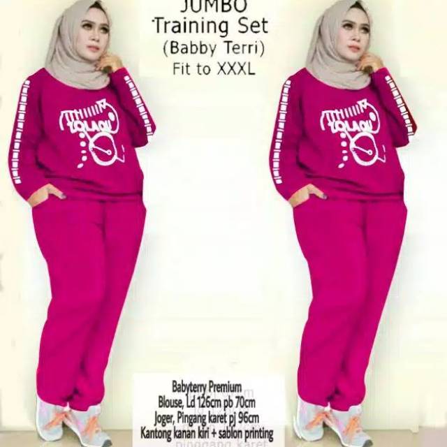 SETELAN TRAINING /SET ZOLAQU