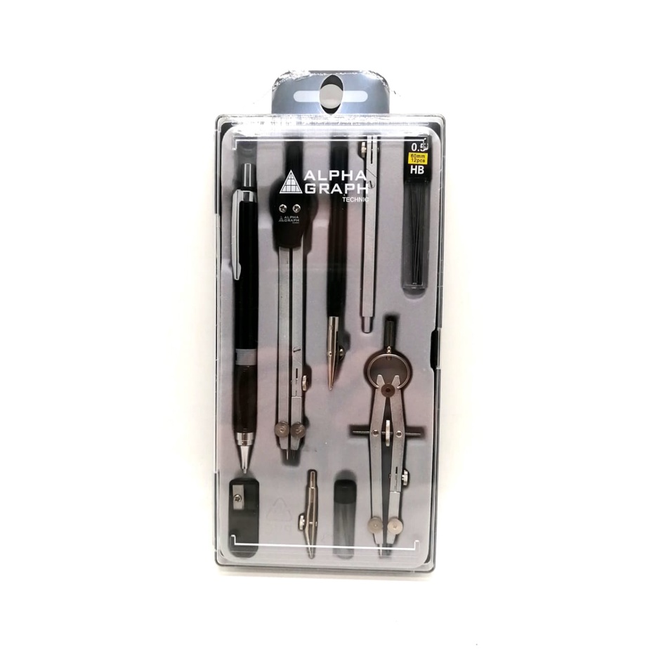 

Jangka Alpha Graph Technic Set