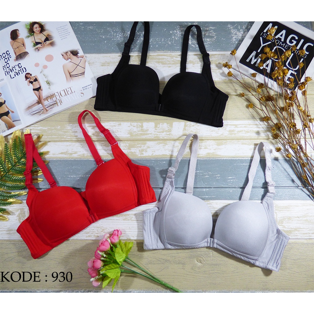 Bra BH Tanpa Kawat Buka Depan Remaja Dewasa #930 - Gasp