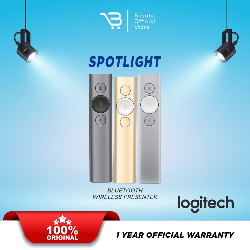 Logitech Spotlight Presenter Wireless Pointer