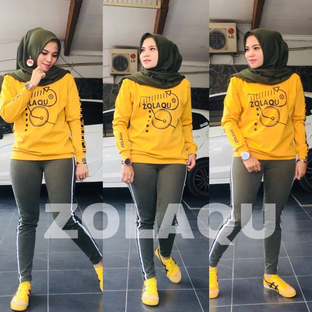 Kaos Zolaqu original kuning