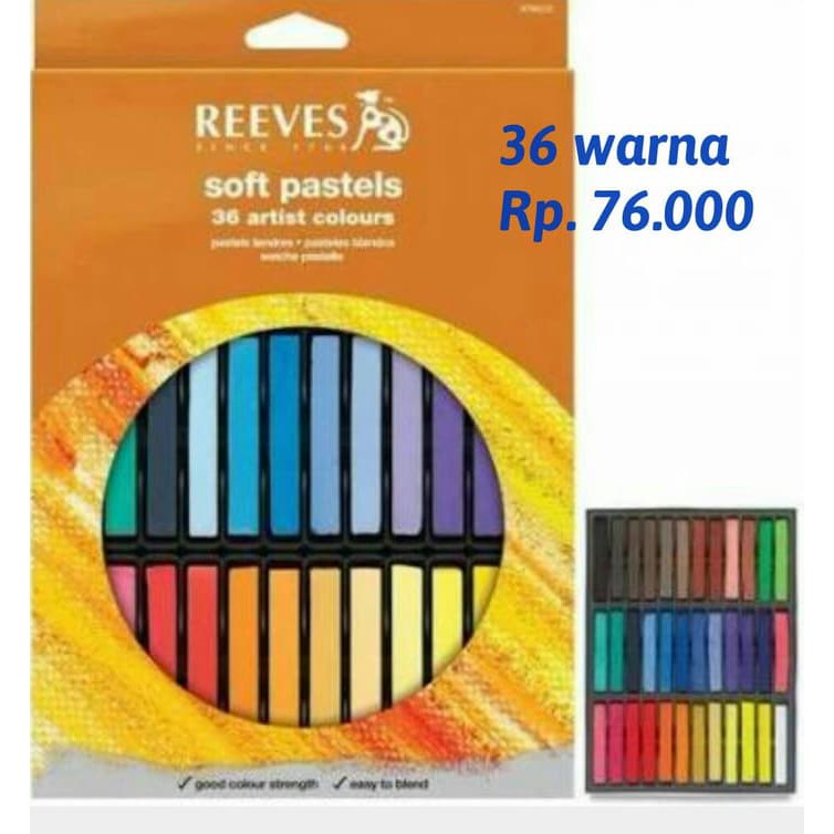 

PALING LARIS - Reeves hair chalk 36 warna