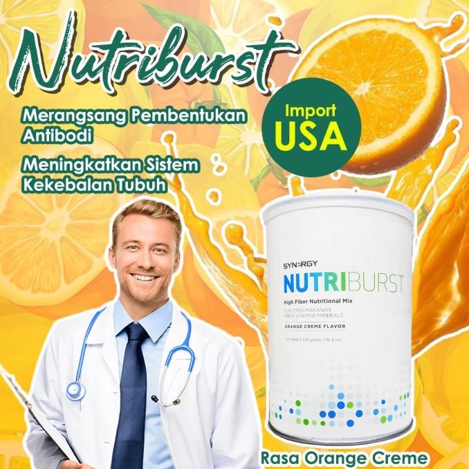 Nutriburst Usa - Vitamin Kekebalan Tubuh - Vitamin C-A-D-E Dan Serat 6Y3Khdknfb