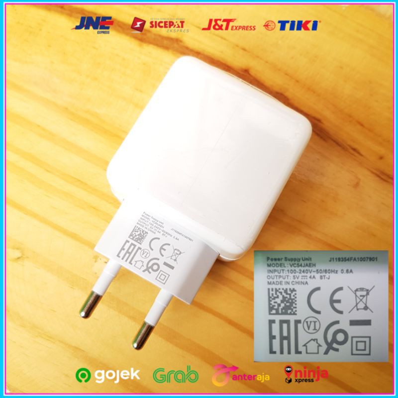 Charger Fast Charging Realme SUPER VOOC ORIGINAL 100% USB C ORI 5V 4A