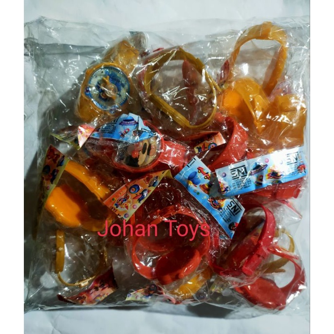 Jam Plastik isi 20 Pcs Mix Grosir