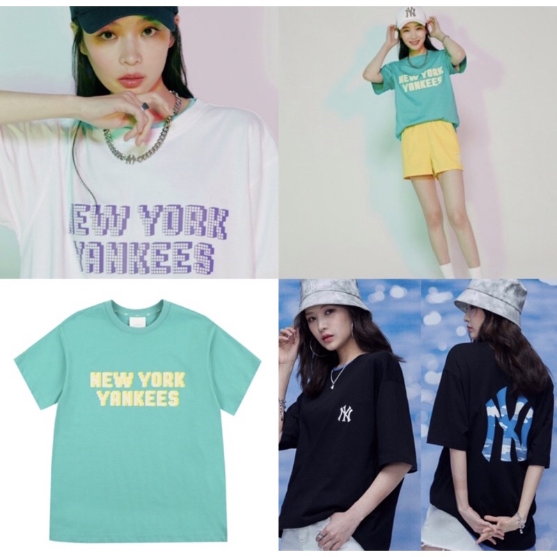 Polybag - MLB Korea Play Pixel Letterling & Summer Cloud Tshirt