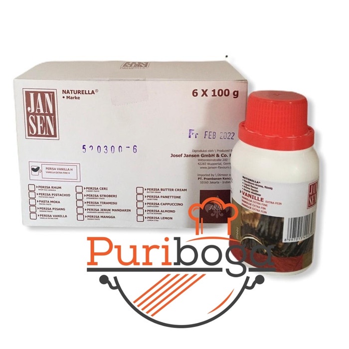 

ds20111w Jansen Vanilla Extract 100Ml Xz20X1Z11