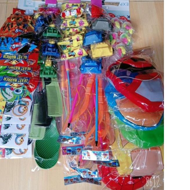 mainan siap jual ketengan 2000 isi 50 pcs rendom grosir mainan campur papan lembaran grosir ❉