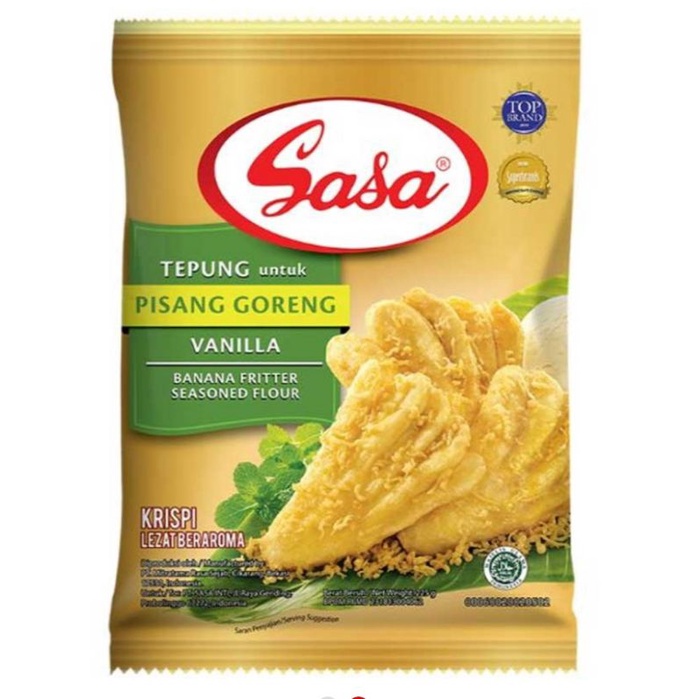 

SASA Tepung Bumbu 210GR Aneka Tepung Bumbu Ayam Tepung PISANG Goreng Tupung Bakwan Tepung Serbaguna