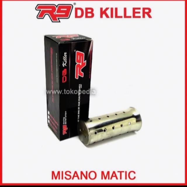 DB Killer R9 Kisano Proliner Pro Sv Matic-Peredam Suara Knalpot Racing