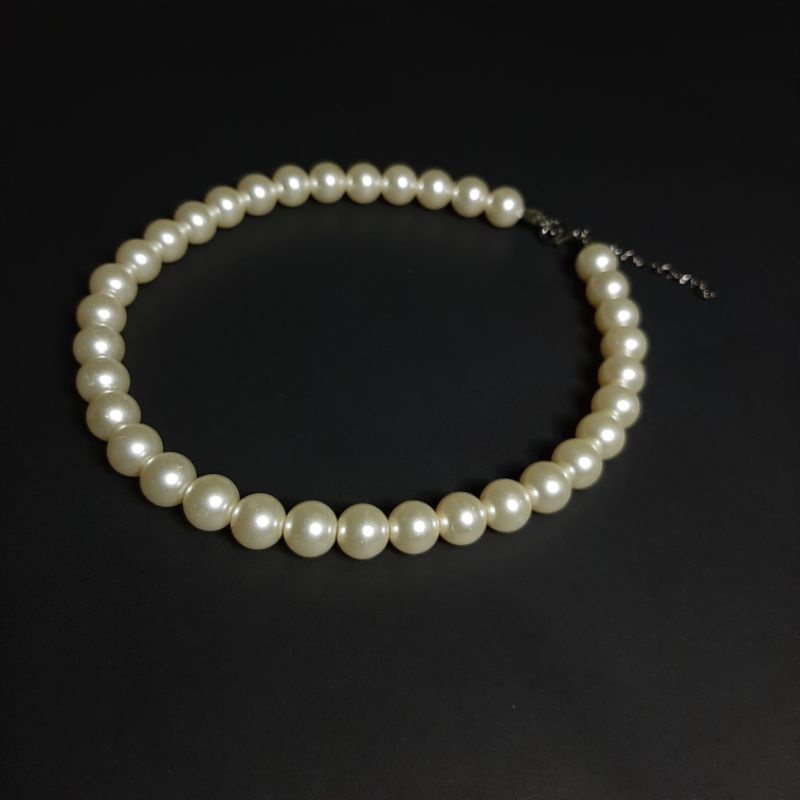 pearl necklace 12mm | kalung mutiara