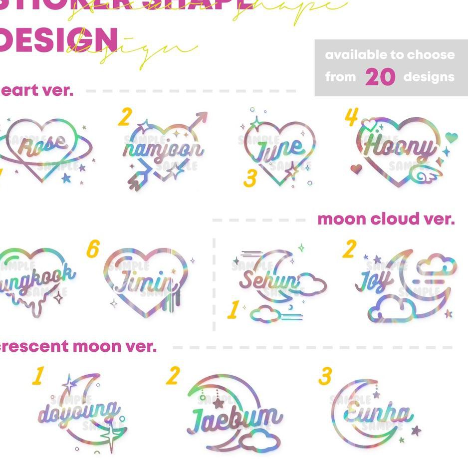 

F⚡ASH SALE BTS Hologram Sticker (SEHARI JADI)