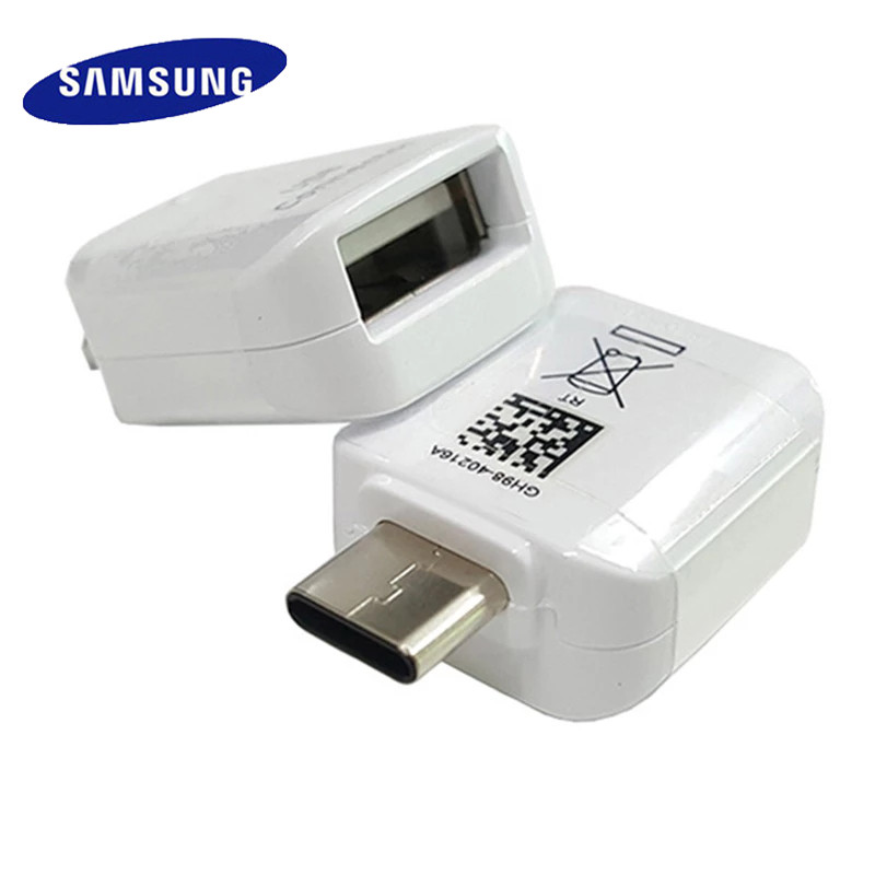 Samsung Kabel Adapter Konverter Usb Tipe C Otg Male Ke Micro Usb Female