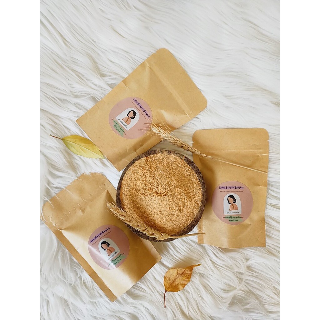 Lulur Rempah Kayu Bangkal Alami Kiloan | Pencerah Alami Badan | Scrub Bangkal | Scrub Badan