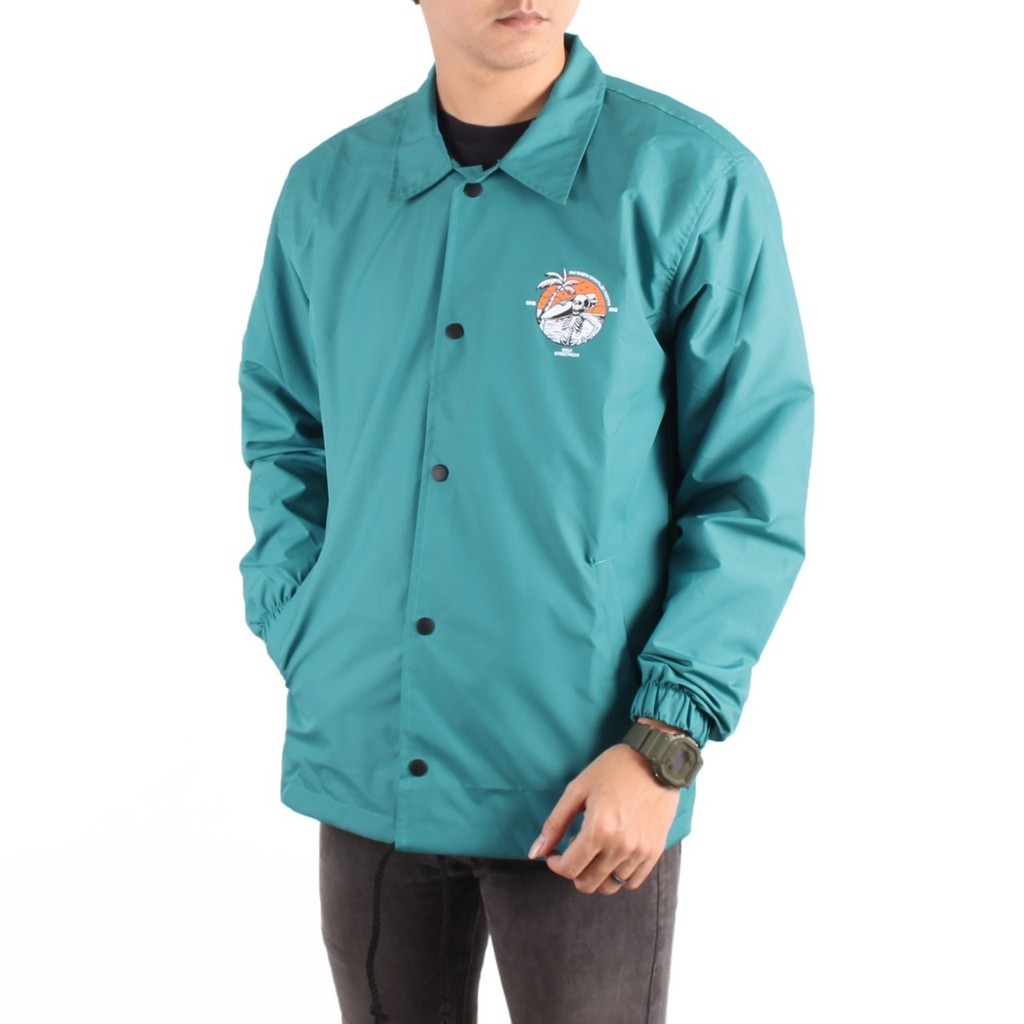 JAKET COACH - JAKET WINDBREKER - TENGKORAK