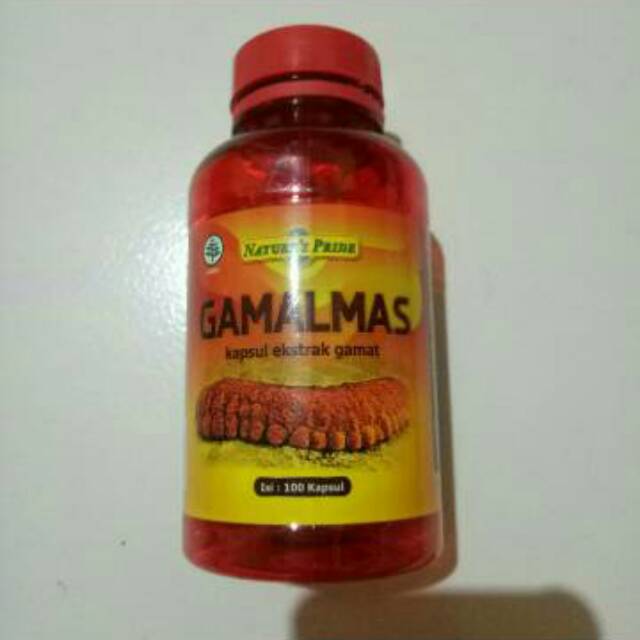 Gamalmas ekstrak gamat emas isi 100 kapsul