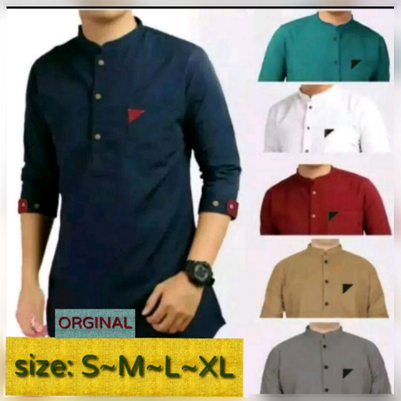 promo kurta pakistan panjang tangan 3/4