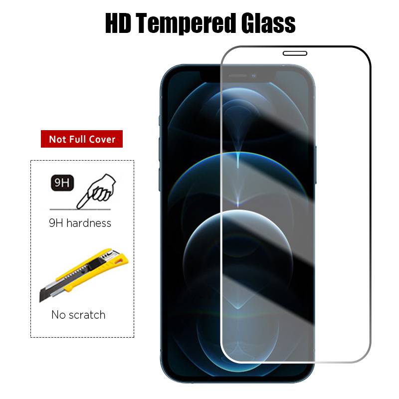 9D Full Coverage Screen Protector For IPhone 11 12 Pro Max Mini Screen Protector For iPhone 6 6s 7 8 Plus X XS Max XR SE 2020