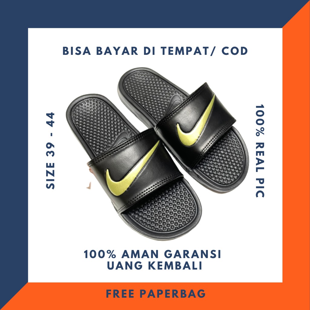 Sandal | Sendal Slide Selop Slop on Karet Nike Pria Wanita | C16