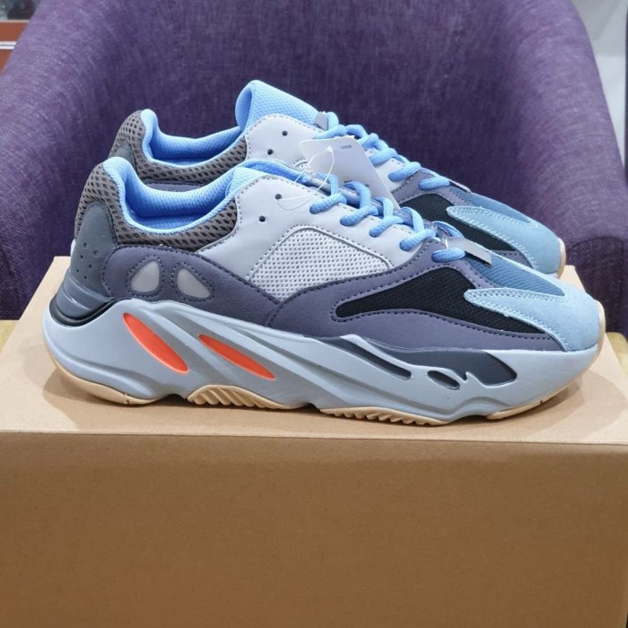 Sepatu Adidas Yeezy 700 Carbon Blue Sport Import Original Running Terbaru