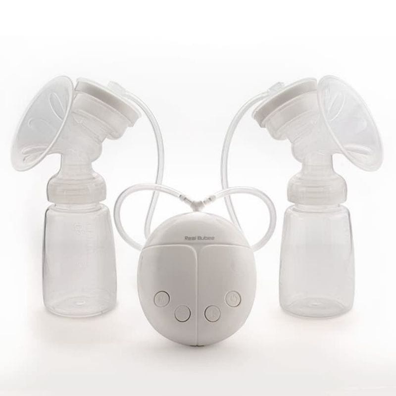 Pompa ASI Elektrik Real Bubee Original / Breast Pump Electric / Pompa ASI Otomatis 2 Botol Susu