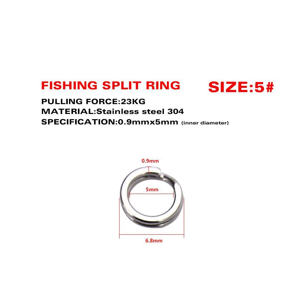 Top 200PCS Lot Konektor Ikan Tahan Lama Line Tackle Swivel Snap