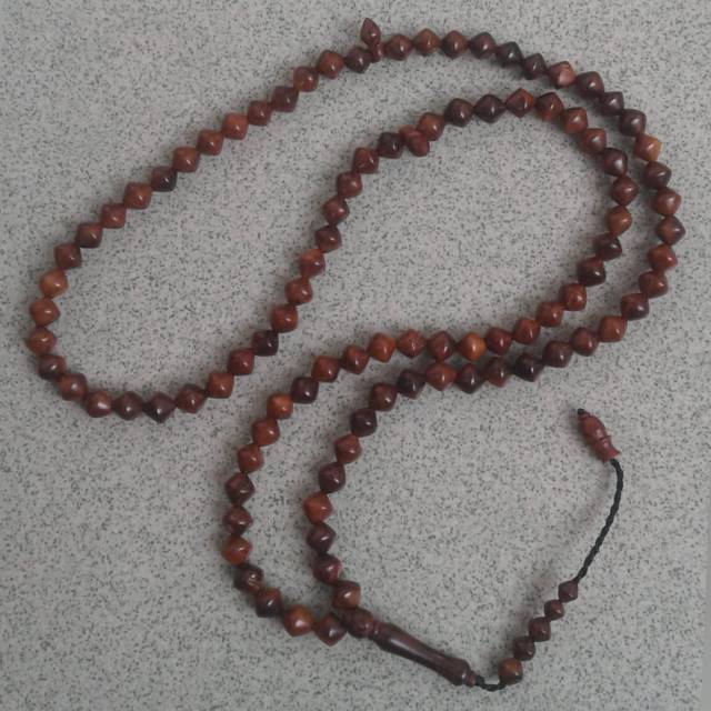 Tasbih kaokah99 hitam wajik