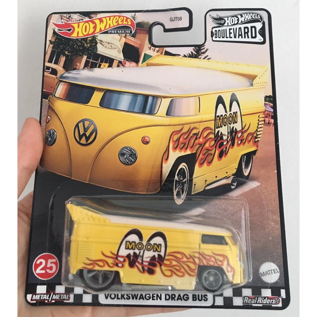 HOT WHEELS BOULEVARD HOT WHEELS VOLKSWAGEN DRAG BUS BOULEVARD KUNING HOT WHEELS PREMIUM