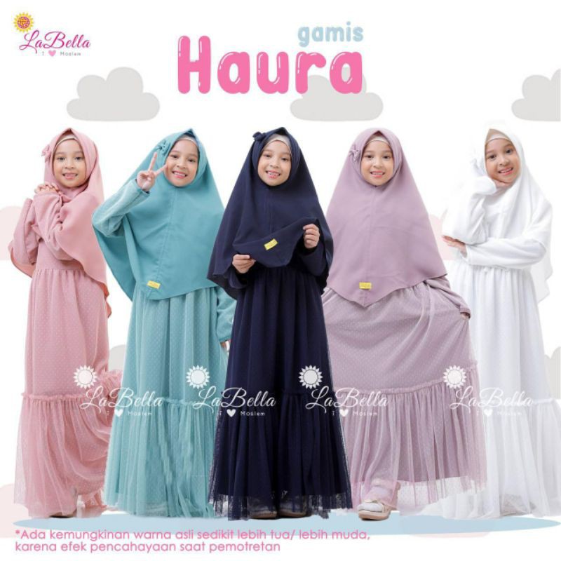 Gamis anak Haura LABELLA