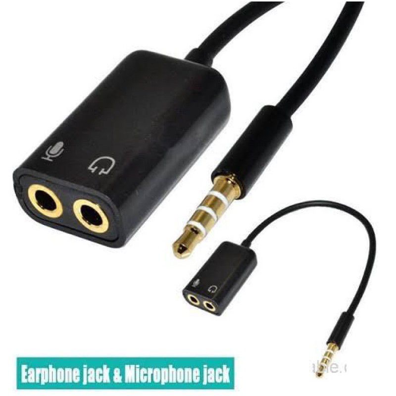 Kabel Audio Splitter Jack 3.5mm male to dual female 2in1 Audio &amp; Audio konektor