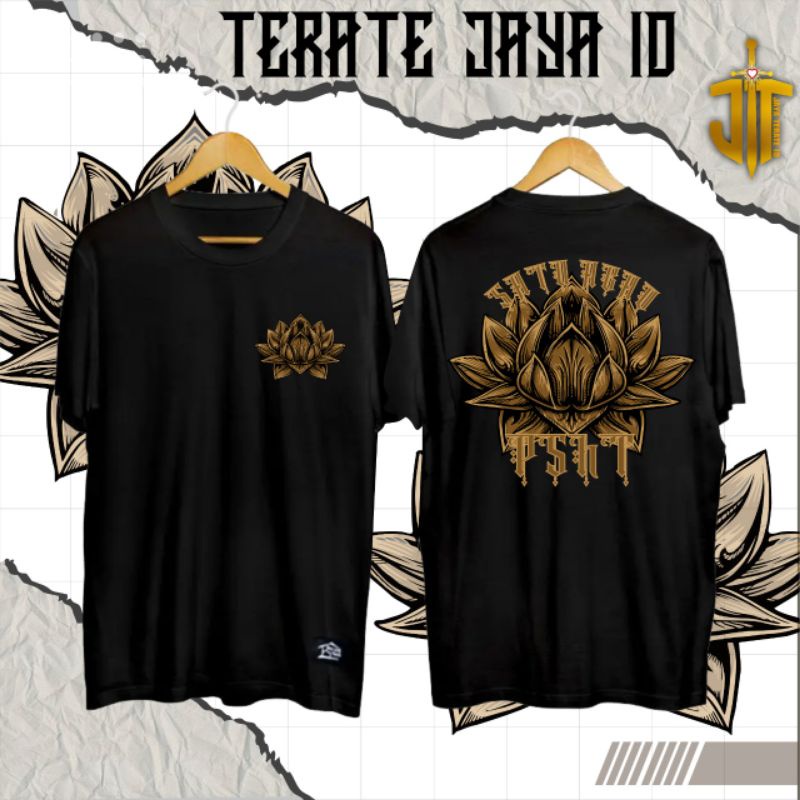 KAOS PSHT SATU ABAD TERBARU TERATE EMAS KAOS TERATE EMAS