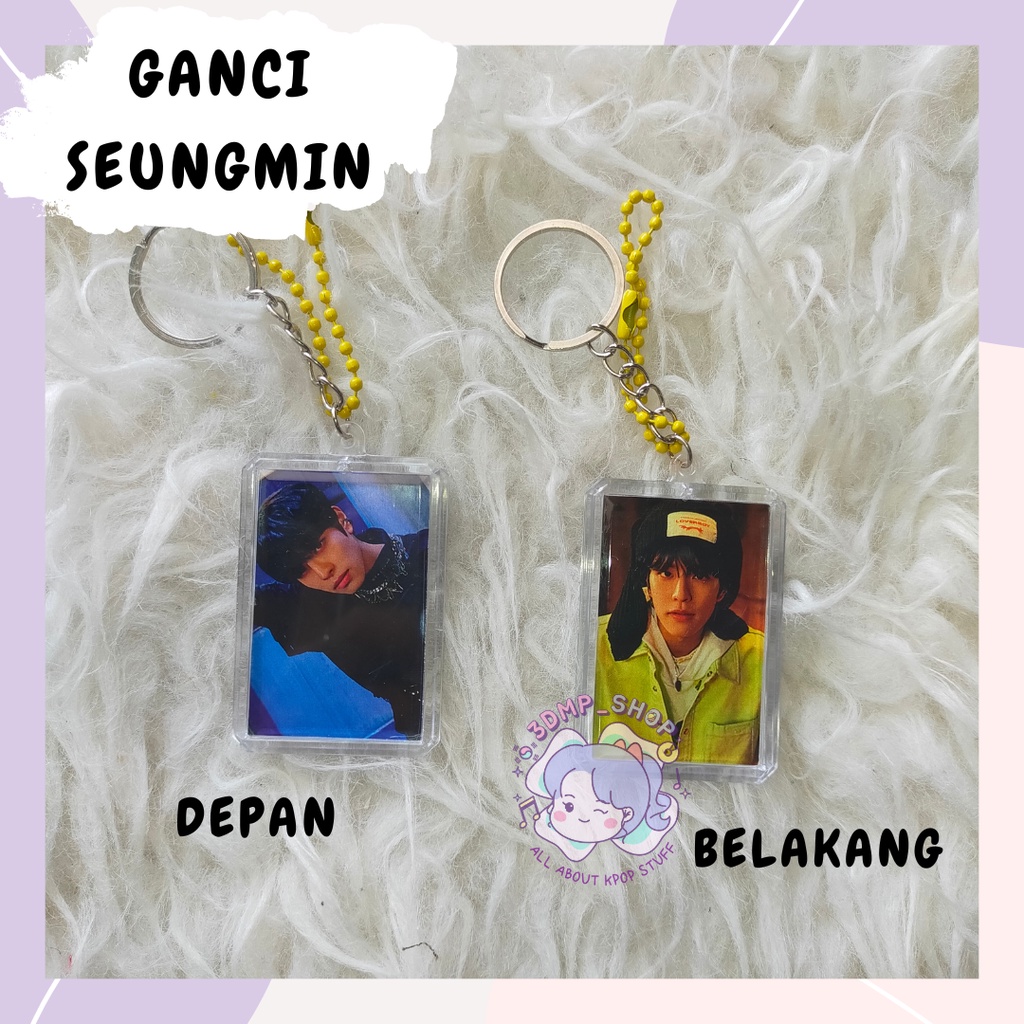 Gantungan kunci Ganci Keychain Stray kids Hyunjin felix leeknow bangchan changbin i.n han seungmin