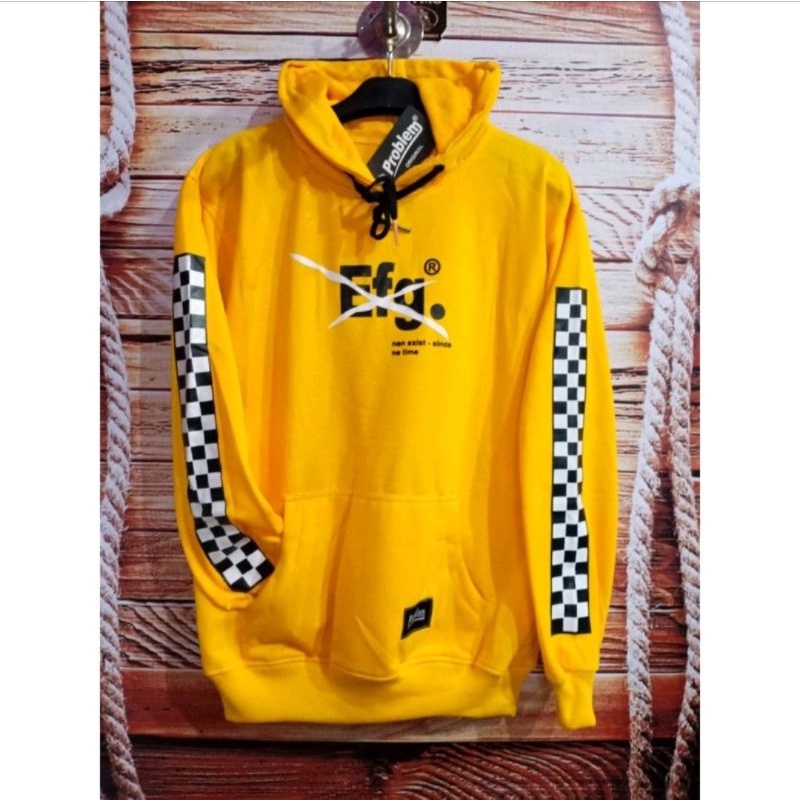 HOODIE JAMPER, HOODIE UNISEX MOTIF EFG