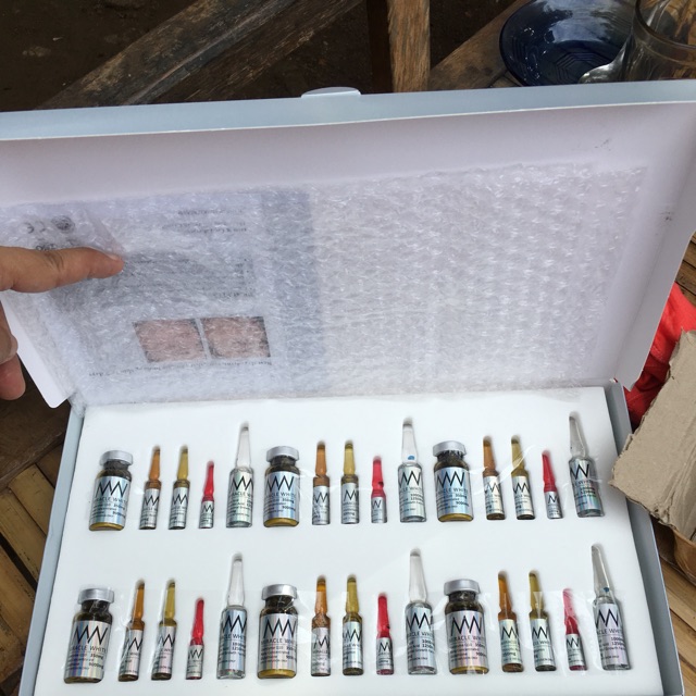 Miracle white suntik putih infus whitening