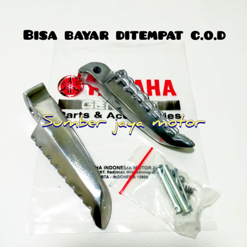FOOTSTEP BELAKANG NMAX CHROME STEP PIJAKAN KAKI BELAKANG NMAX