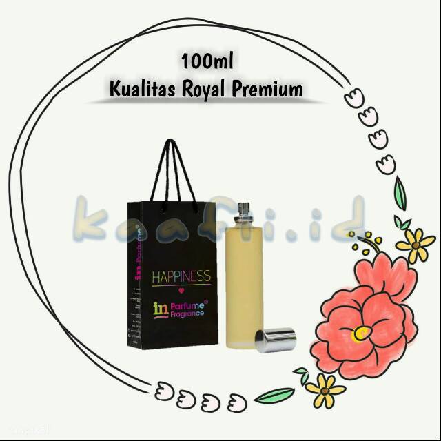 In parfume bandung 100ml kualitas royal premium parfume pria parfume wanita minyak wangi bandung