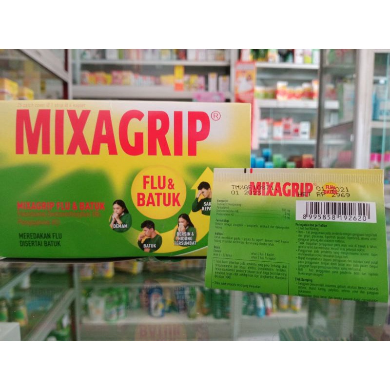 Mixagrip Flu Dan Batuk - ED 07/2024