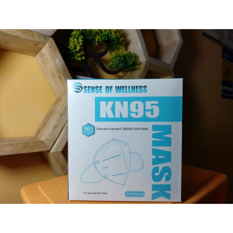 Masker KN95 Original Sense Of Wellness / Masker KN95 Original Sense