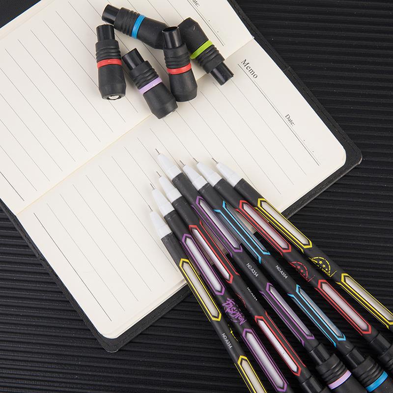 SPINNING PEN BALANCE PEN OILY PEN FINGERS FLEXIBLE / PULPEN GEL PUTAR ANTI SLIP / ANTI STRESS SPINNING PEN