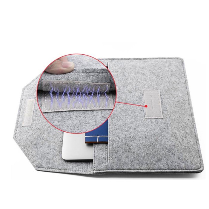 slim macbook pouch bag organizer / dompet tas tempat laptop