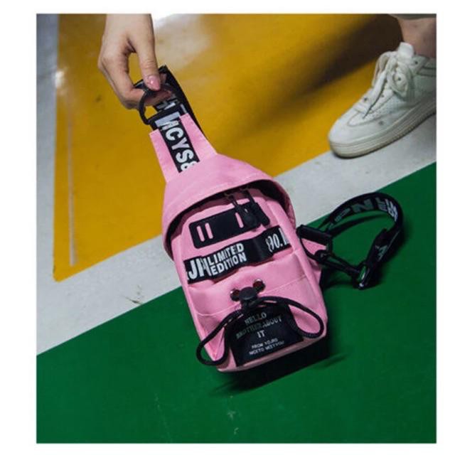 [LOKAL] DOMMO - D1385 WAISTBAG DHEA - Tas Selempang Pria Wanita