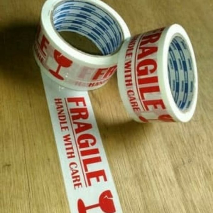 LAKBAN FRAGILE PUTIH TEBAL 2&quot; 50MTR 72 YRD