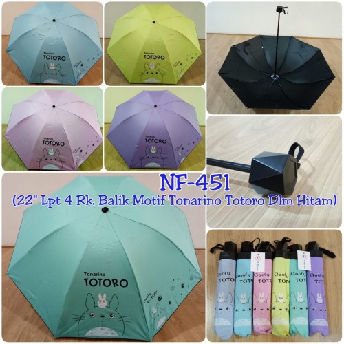 Payung Lipat 3 Nagoya Motif Totoro Nagoya Imut