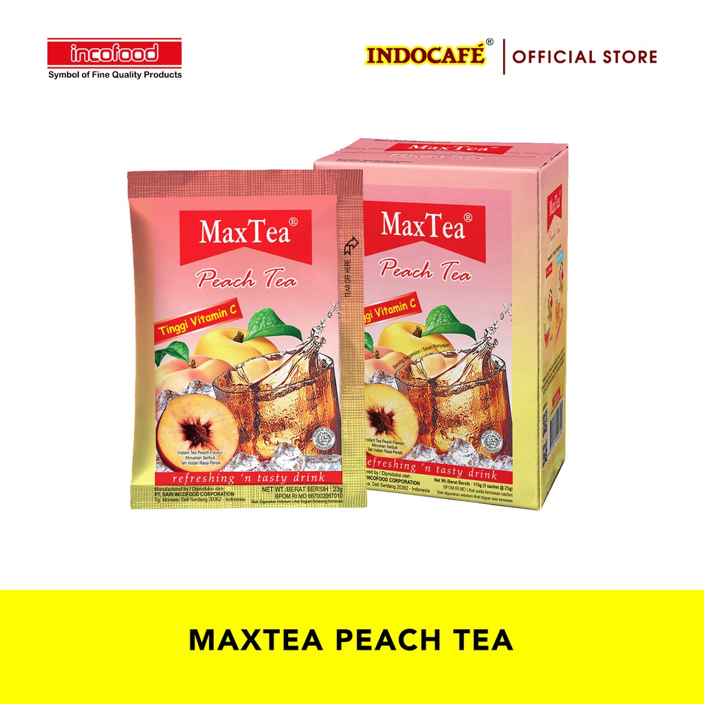 MaxTea Peach Tea (5 sachet)