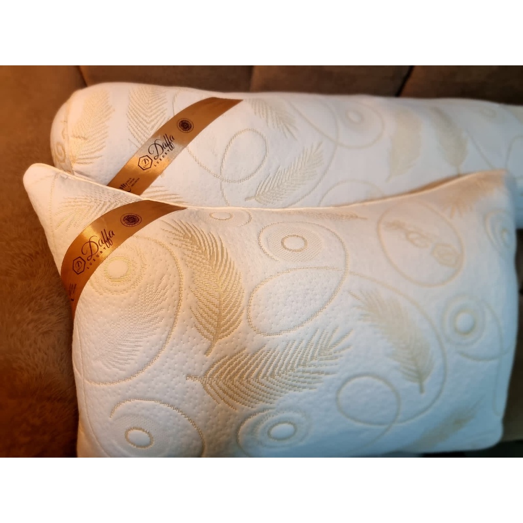 BANTAL GULING DAFFA JUMBO PUTIH WHITE SERIES EXCLUSIVE